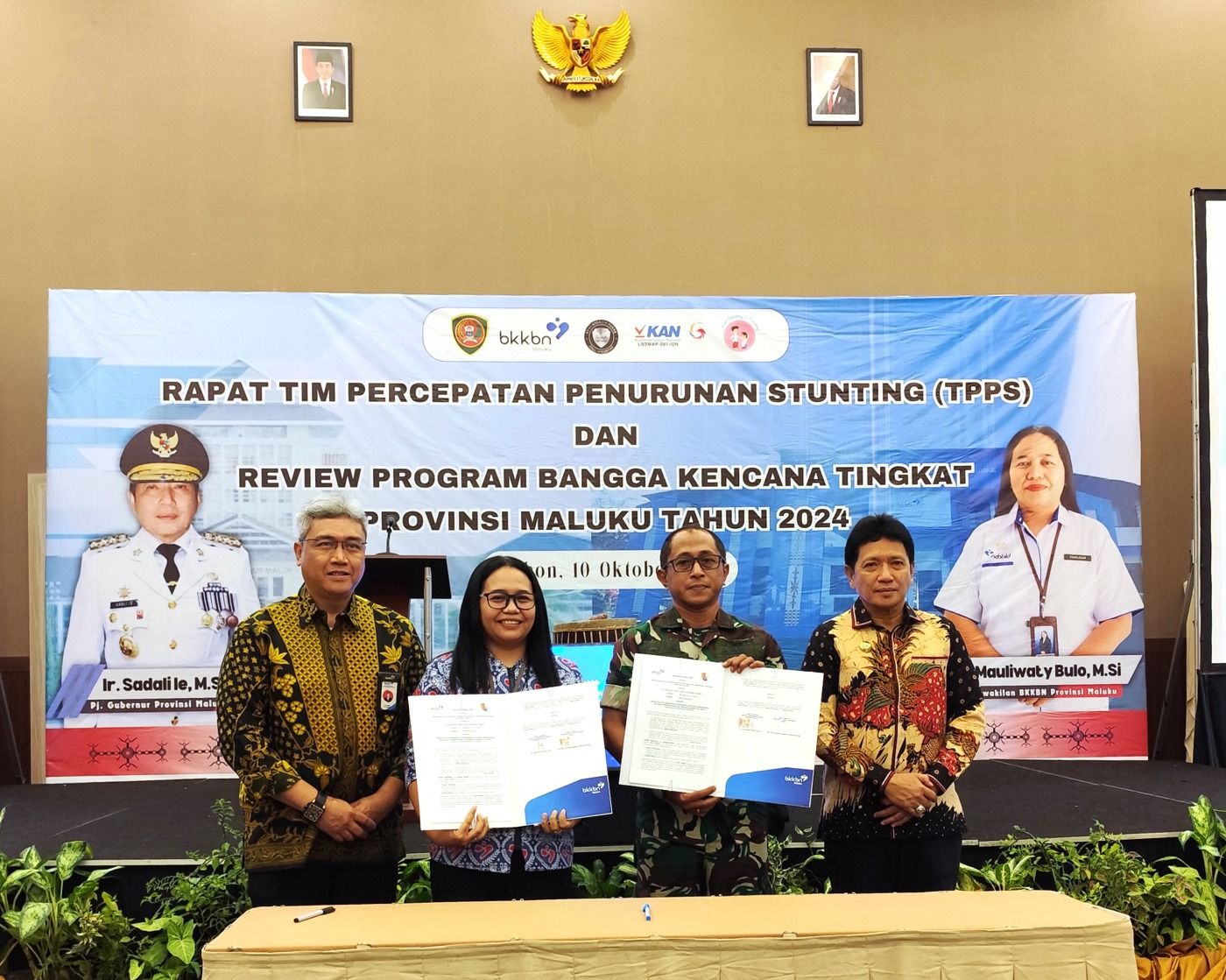 SADALI BUKA RAPAT TPPS DAN REVIEW KINERJA PROGRAM BANGGA KENCANA