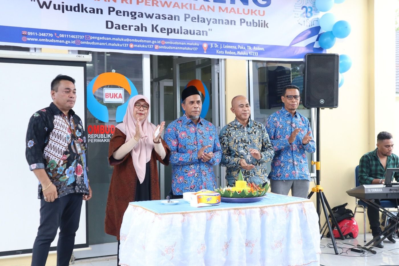 Ombusman RI Perwakilan Maluku Peringati HUT ke 23 Tahun   