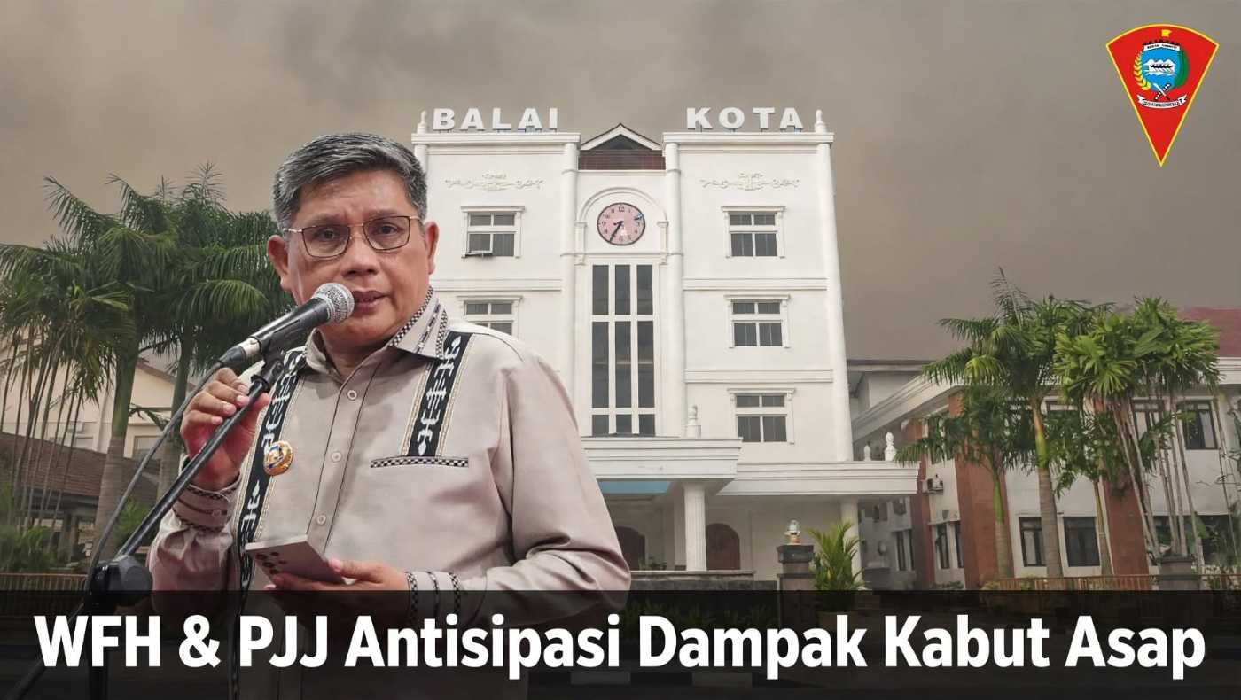 Kabut Asap Ancam Kesehatan, Wali Kota Ambon Berlakukan WFH dan PJJ