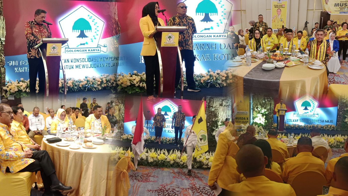 Bodewin Wattimena Minta Golkar dan Pemkot Ambon Perkuat Kolaborasi