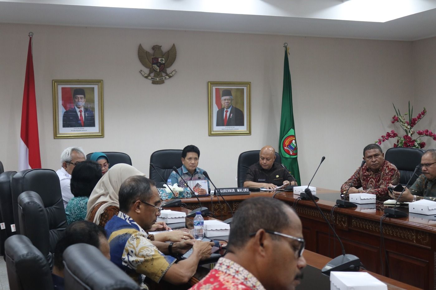 PEMPROV MALUKU GELAR RAKOR PENGENDALIAN INFLASI DAN PERSIAPAN PIN POLIO