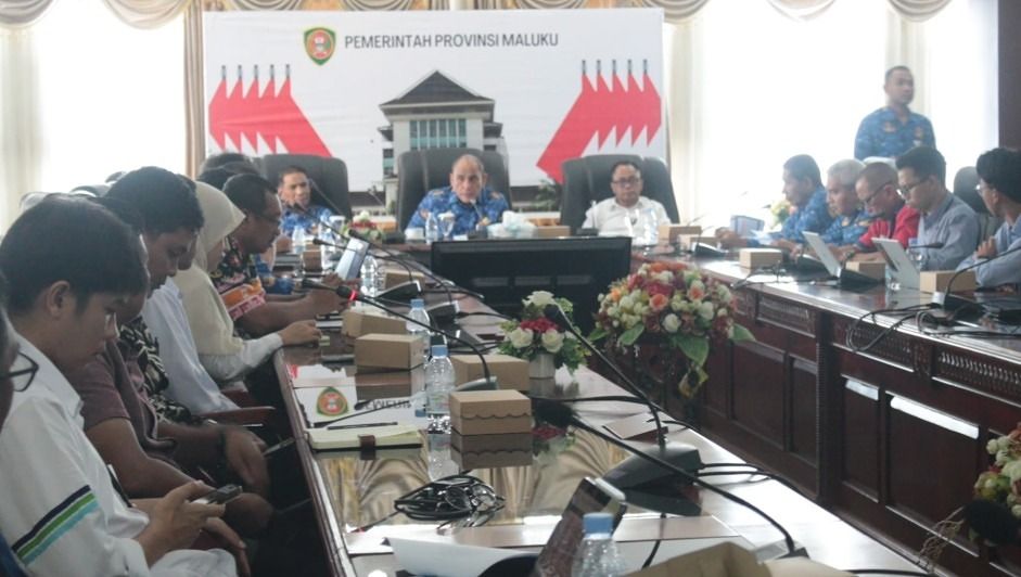 PEMPROV MALUKU GELAR RAPAT PERSIAPAN JELANG NATARU