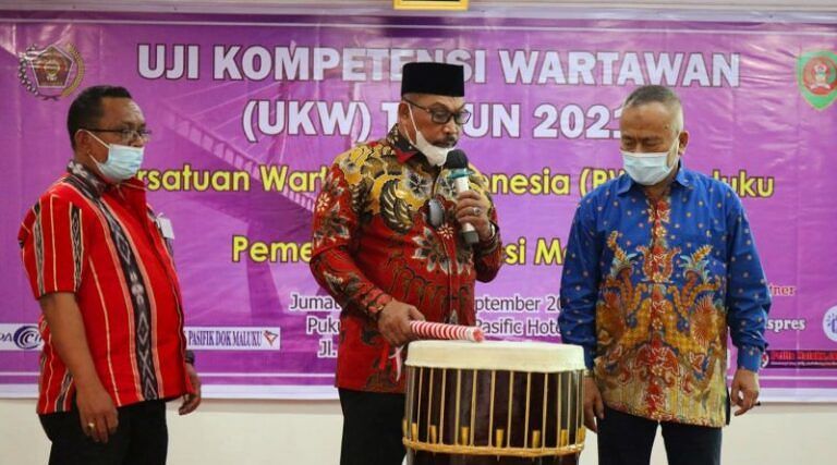 Gubernur Maluku “ Pers Miliki Peran Penting Bangun Daerah