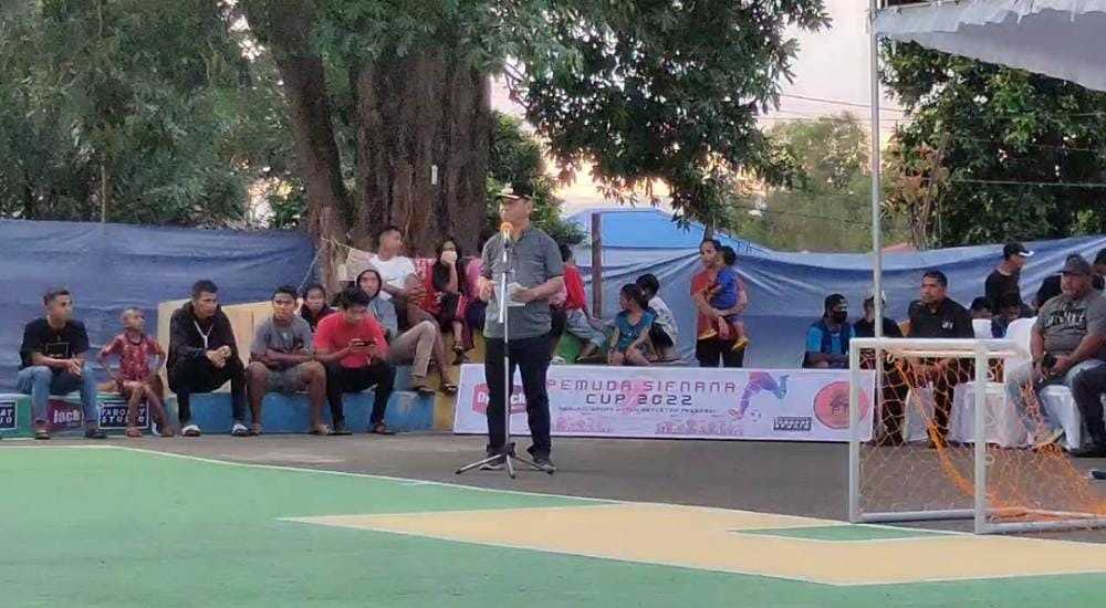 Penjabat Bupati KKT Resmi Buka Turnamen Pemuda Sifnana Cup