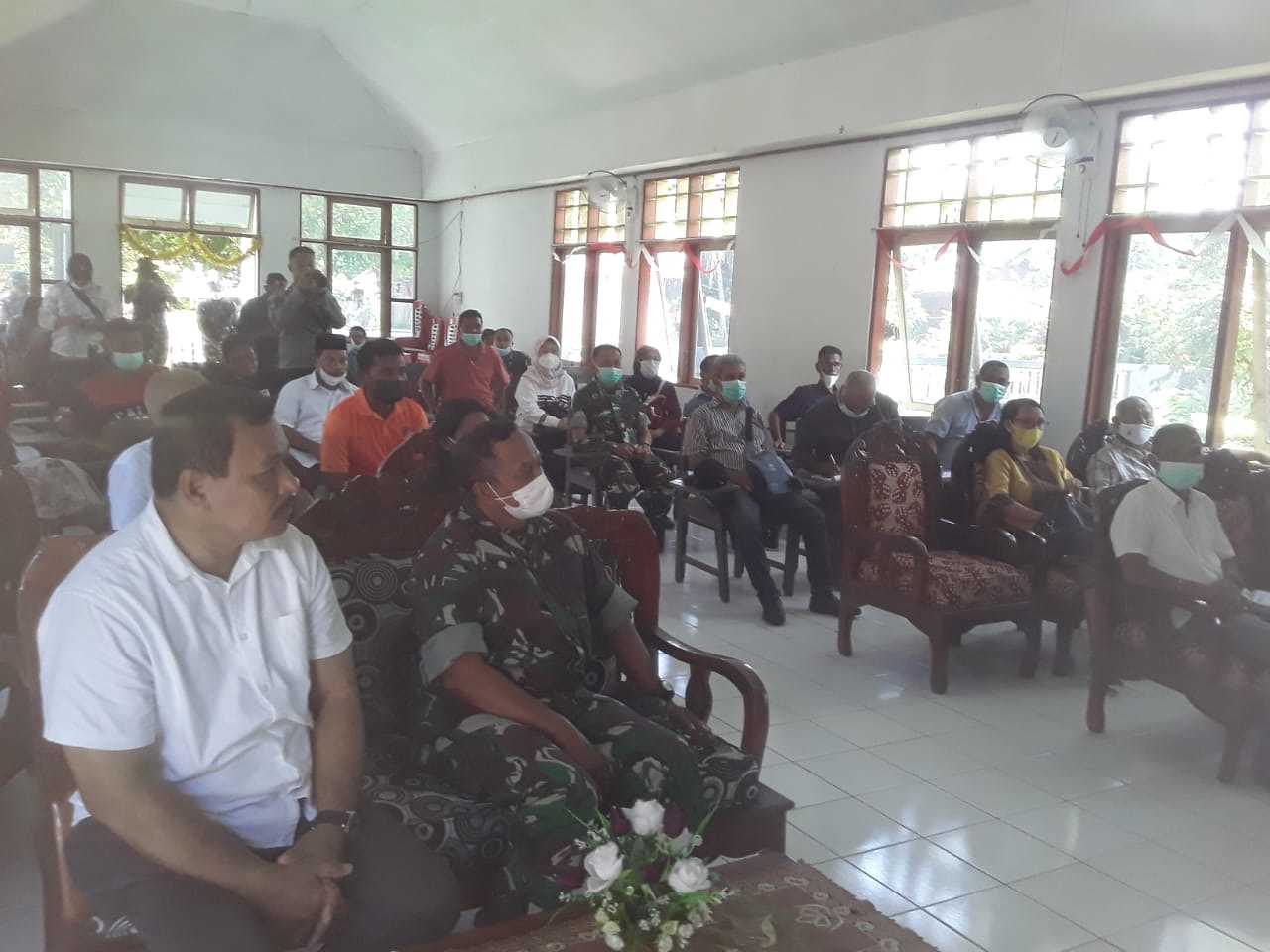 Ciptakan Kamtibmas di Kecamatan Saparua, Ritiauw Tatap Muka dengan Para Upulatu