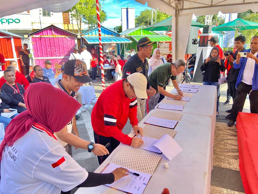 13 Proper Pelatihan PKN II Angkatan XXV Tahun 2022 Provinsi Maluku resmi Di Launching