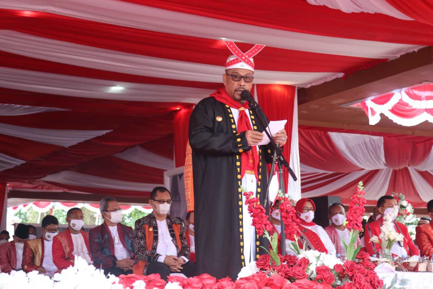 Gubernur Maluku Pimpin Upacara HUT Maluku ke-76