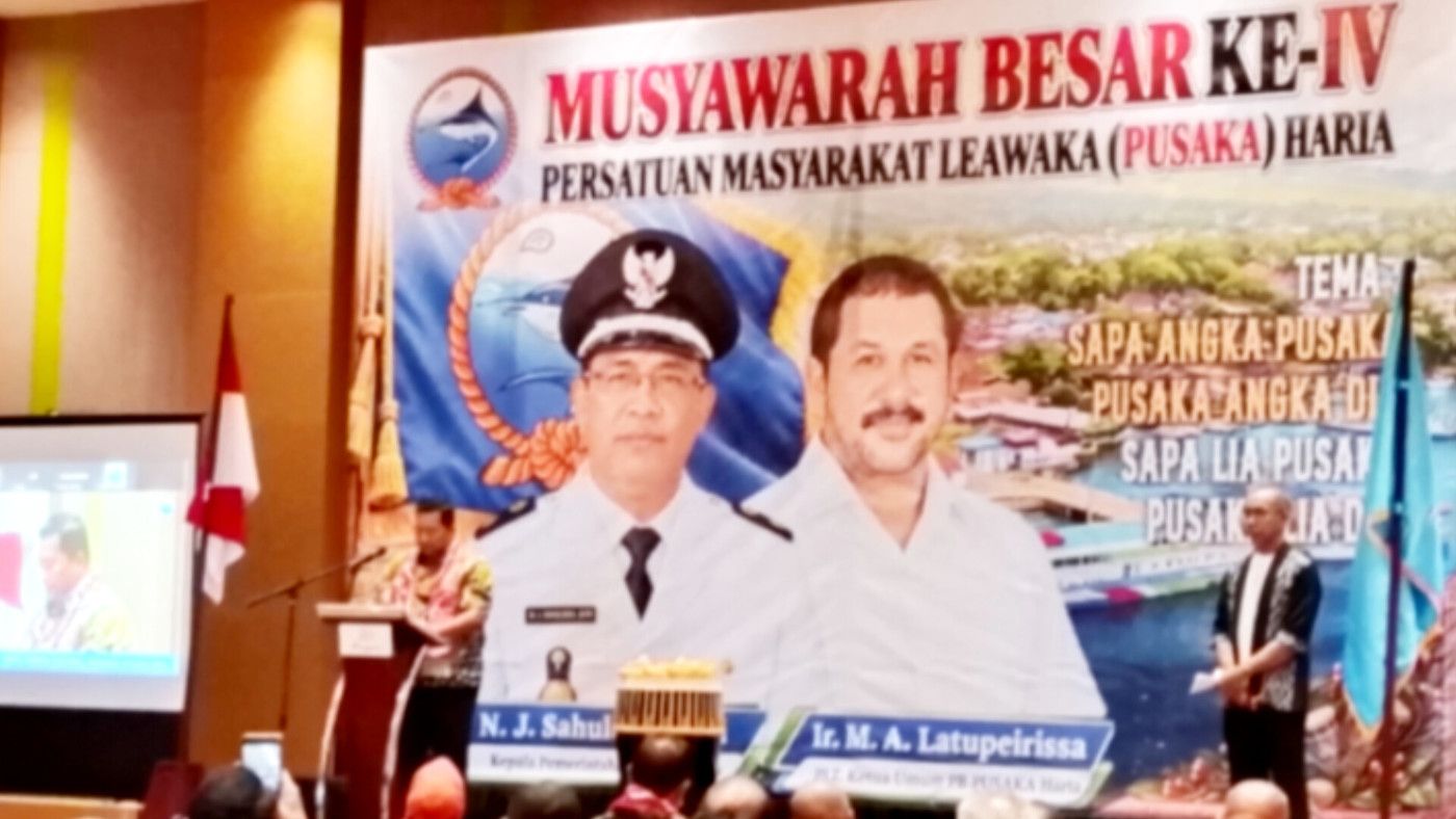 Kapolresta Ambon Beri Pesan Tegas di Mubes Leuwaka Haria: Jaga Persaudaraan, Cegah Konflik