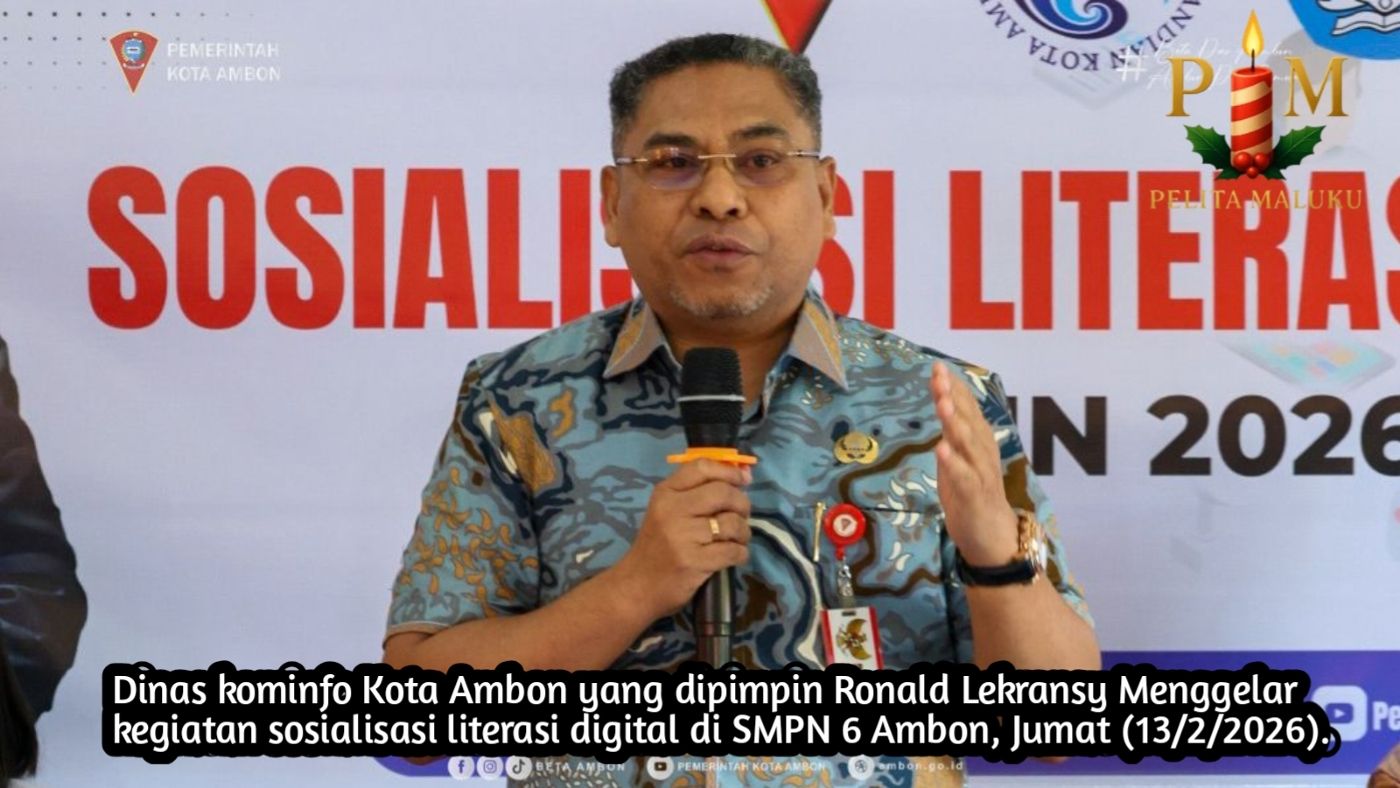 Diskominfo Kota Ambon Ingatkan Siswa SMPN 6 Ambon Akan Bahaya dan Peluang Digital