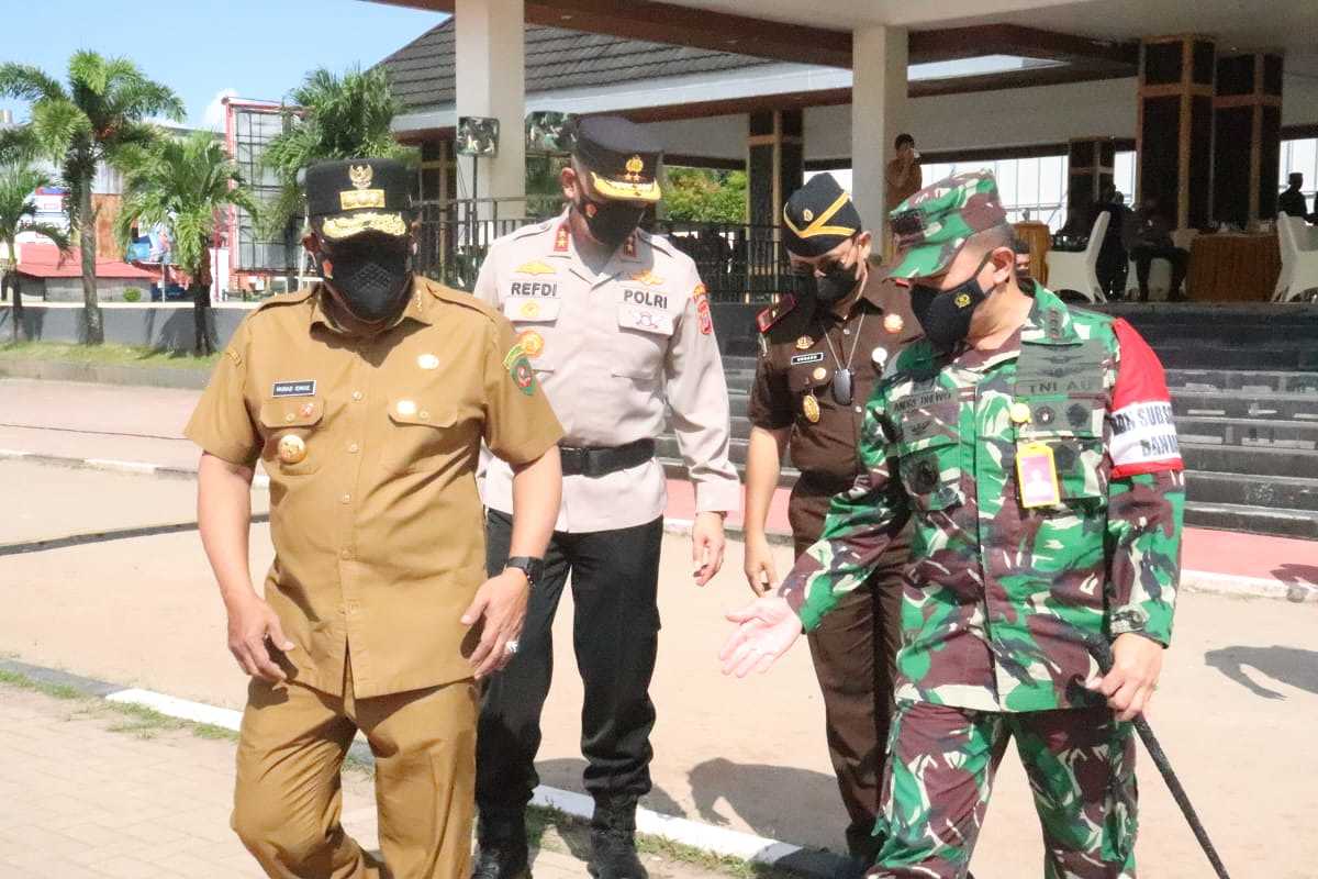 Gubernur, Pangdam dan Kapolda Tinjau Kesiapan Pengamanan Kunjungan Wapres