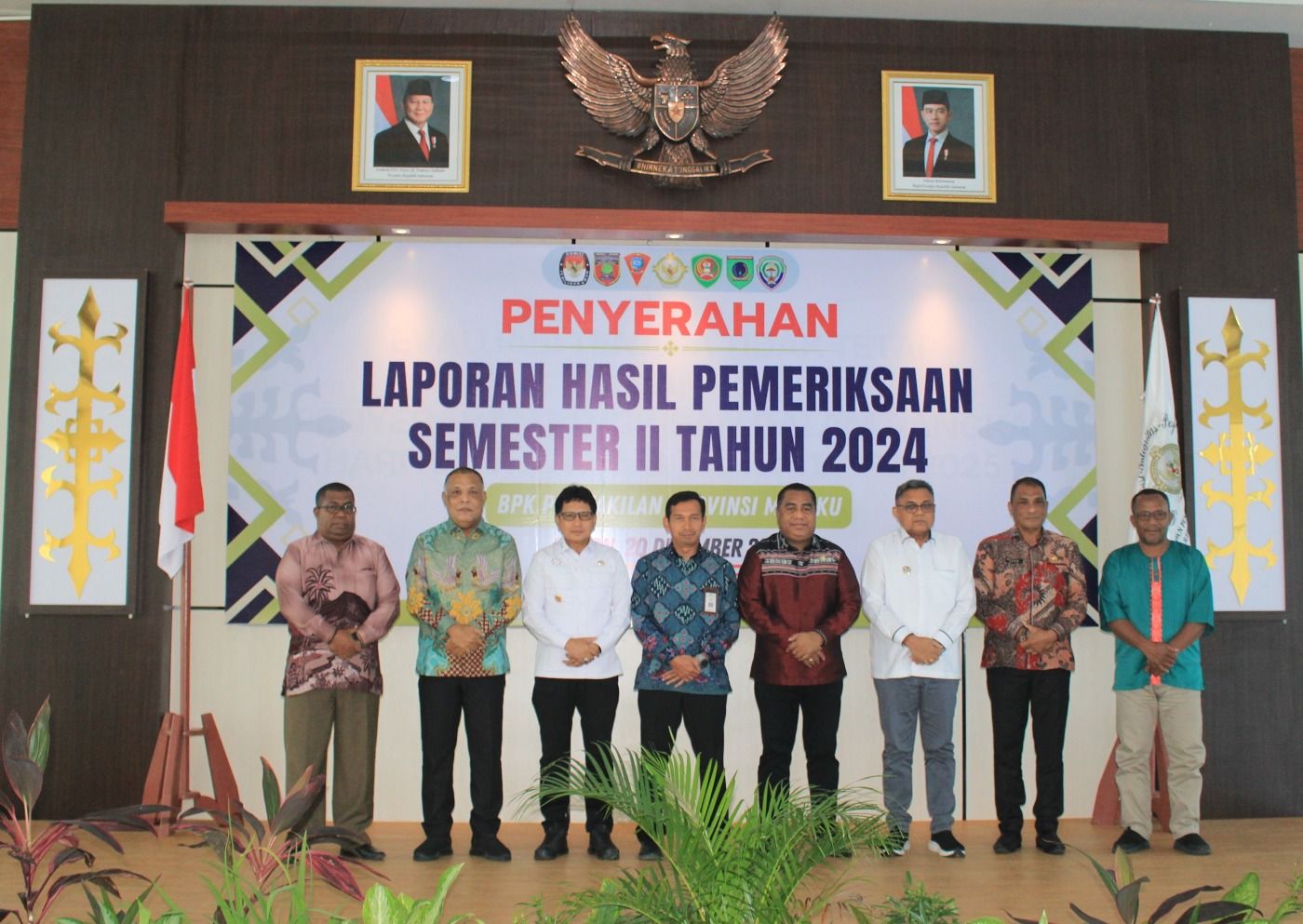 PEMPROV MALUKU TERIMA LHP SEMESTER II TAHUN 2024