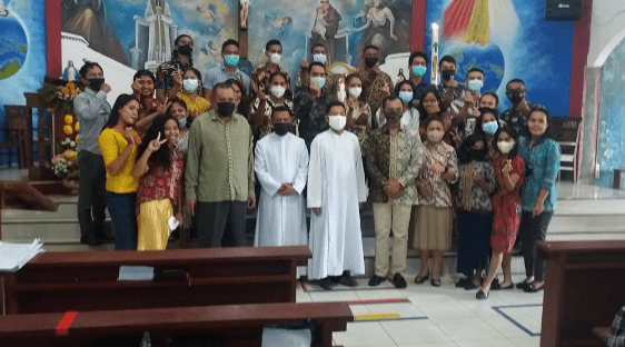 Serah Terima Pastor Paroki St. Yohannes Maria Vianey