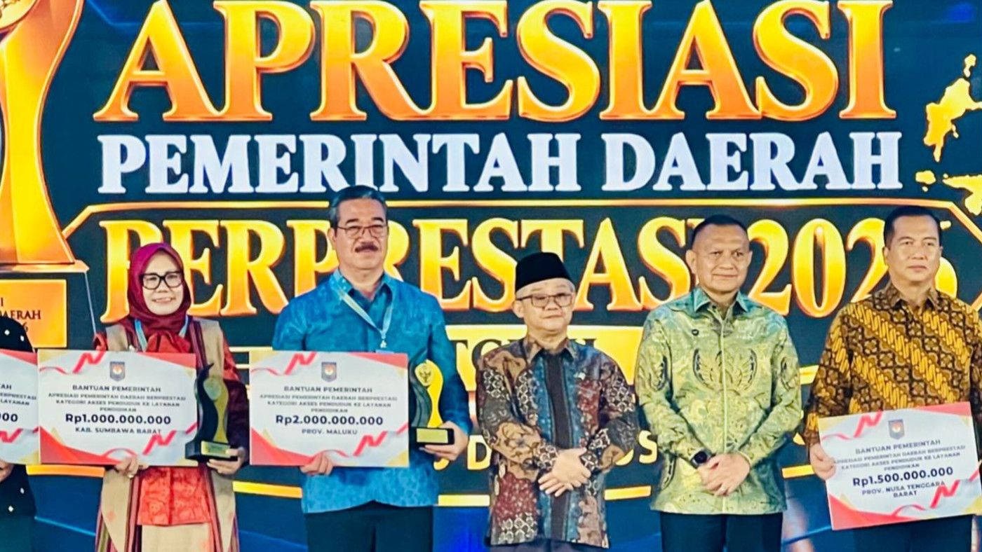 Maluku Raih Terbaik I Nasional, Kemendagri Kucurkan Stimulan Rp2 Miliar