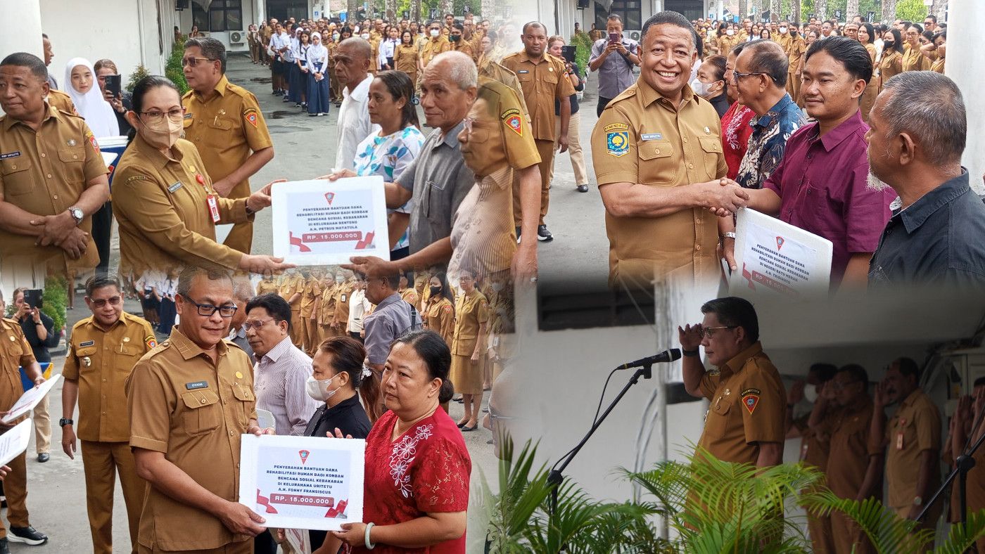 Bodewin Pertimbangkan Naikkan Bantuan Korban Bencana di Ambon, dari Rp15 Juta hingga Rp25 Juta