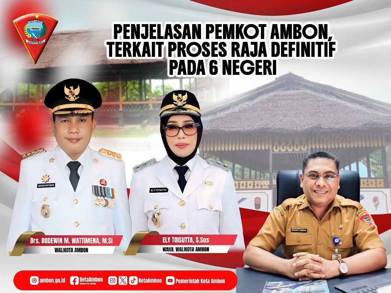 PROSES RAJA DEFINITIF TERSISA 6 NEGERI, INI PENJELASAN PEMKOT 