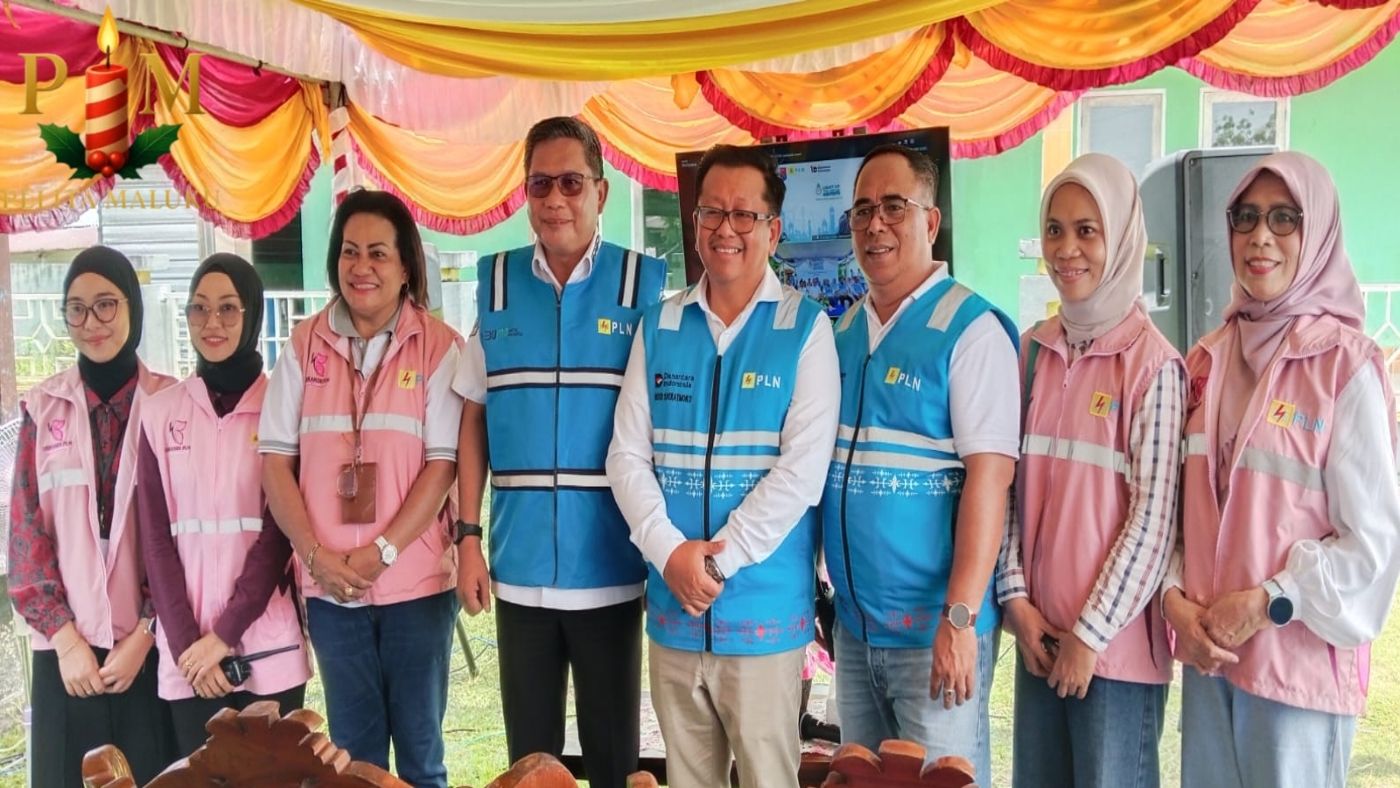 Dari Gelap ke Terang, 26 Rumah di Ambon Resmi Dialiri Listrik