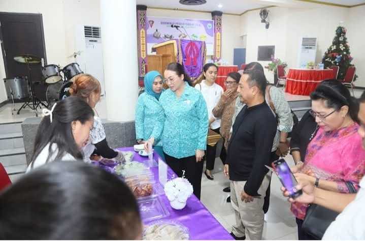 Ny. Lisa Wattimena  Dorong Penguatan Pangan Lokal Lewat Kegiatan Desiminasi