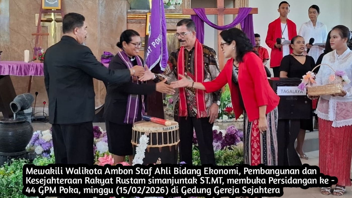 Sidang GPM Poka ke-44: Pemkot Ambon Sentil Transparansi dan Sampah