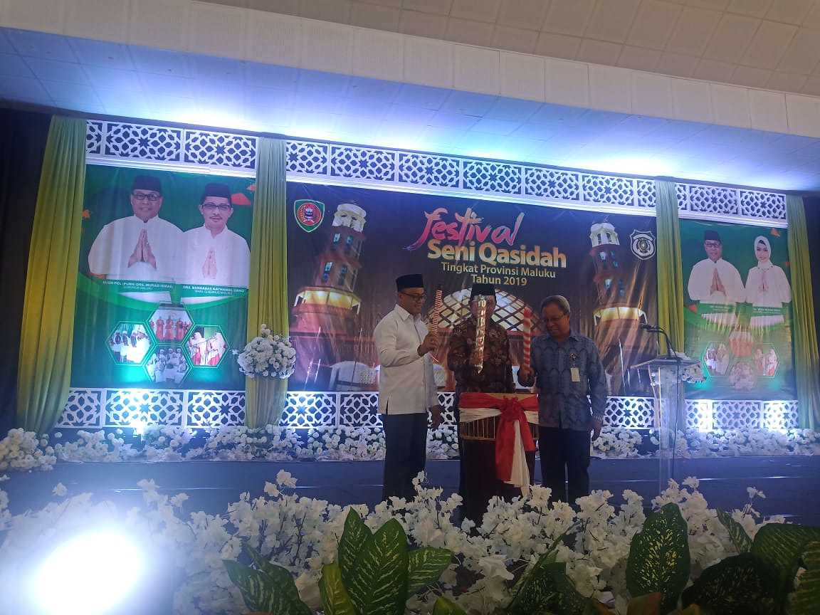 Buka Festival Seni Qasidah, Gubernur Sampaikan Empat Pesan