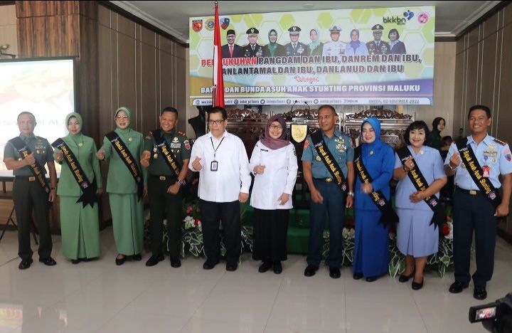 Pangdam Jadi Duta Bapak Asuh  Stunting, Gubernur Harap Diteladani Pejabat Daerah Lainnya 