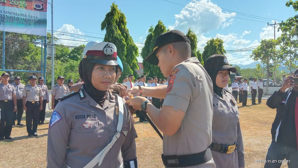 Ciptakan Kamseltibcar Lantas, Polres SBB Gelar Apel Pasukan Operasi Simpatik Siwalima 2019 