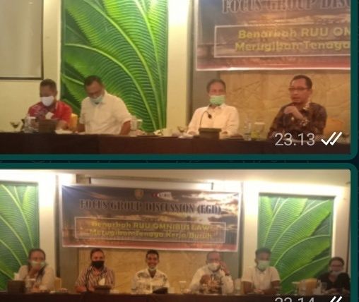 Tindak Lanjut Onibus Law Pemerintah-SPB Gelar Dialog