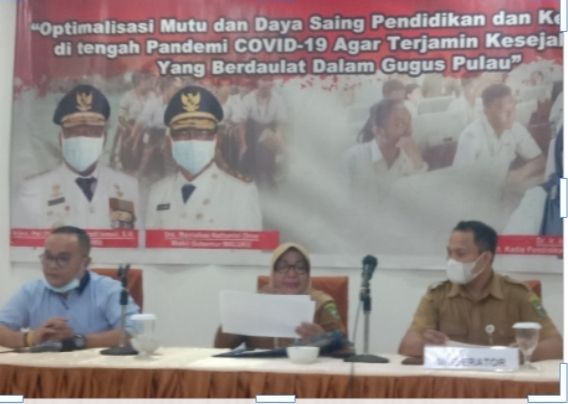 Sangadji  Hasil Rakor Dikbud Harus Disosialisasikan ke-11 Kab/Kota