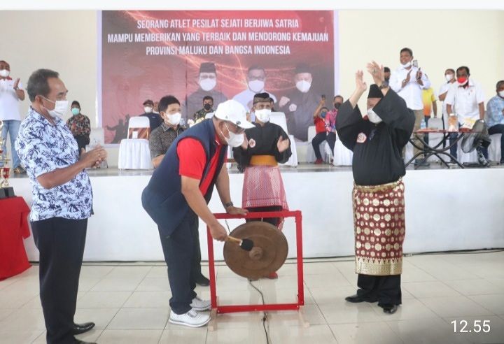 MI Buka Kejuaraan Pencak Silat, Piala Gubernur-Olahraga di Maluku Harus Bangkit