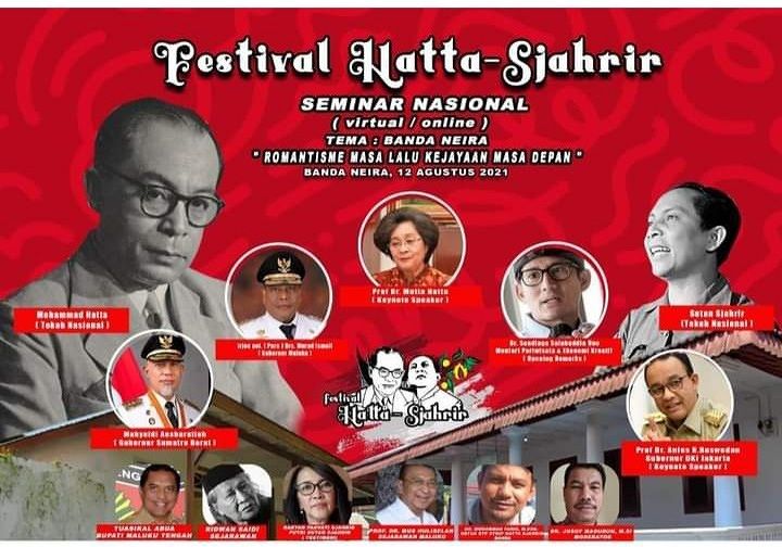 Dispar Maluku Gelar Festival Hatta-Syahrir di Banda Neira