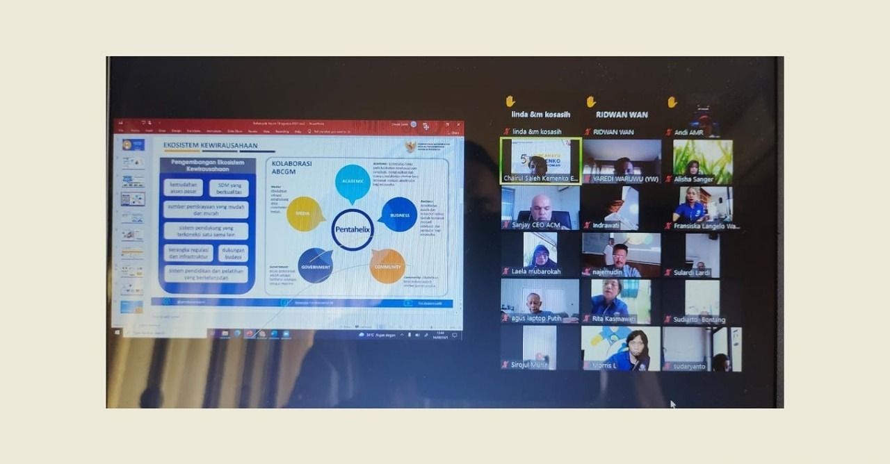 Webinar UMINDO: Strategi Membangun Entrepreneur Tangguh Berbasis Digital