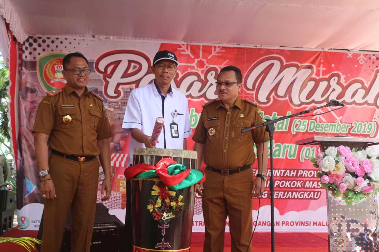 Jelang Natal dan Tahun Baru Pemprov Maluku Gelar Pasar Murah