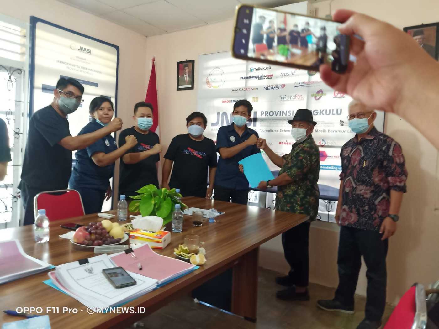 JMSI Bengkulu Akhiri Verfak Organisasi Perusahan Pers Dari Dewan Pers