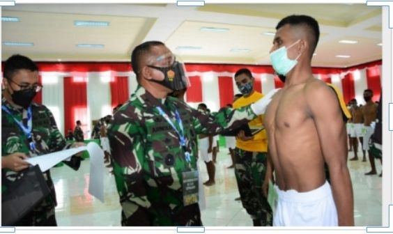 Danrem 151/Binaiya  Pimpin Sidang Parade-Pastikan Catam TNI-AD Berkualitas