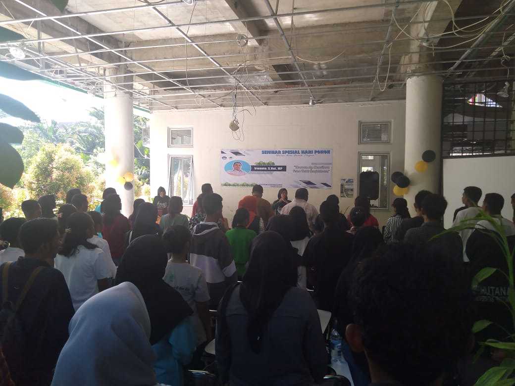 Fakultas Kehutanan Unpatti Gelar Seminar Spesial Hari Pohon Sedunia