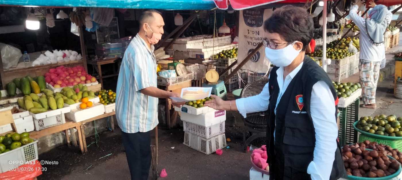 Ambon Masuk PPKM Level 3, Ada Kelonggaran Untuk Masyarakat