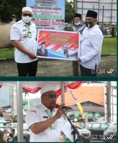 Gubernur Berkurban Di Hari Idul Adha