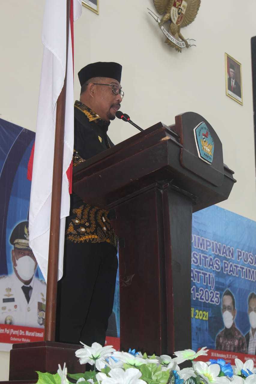 Rektor Lantik DPP Ikapatti, Gubernur Ketua Umum Diyakini Akan Buat Terbaik