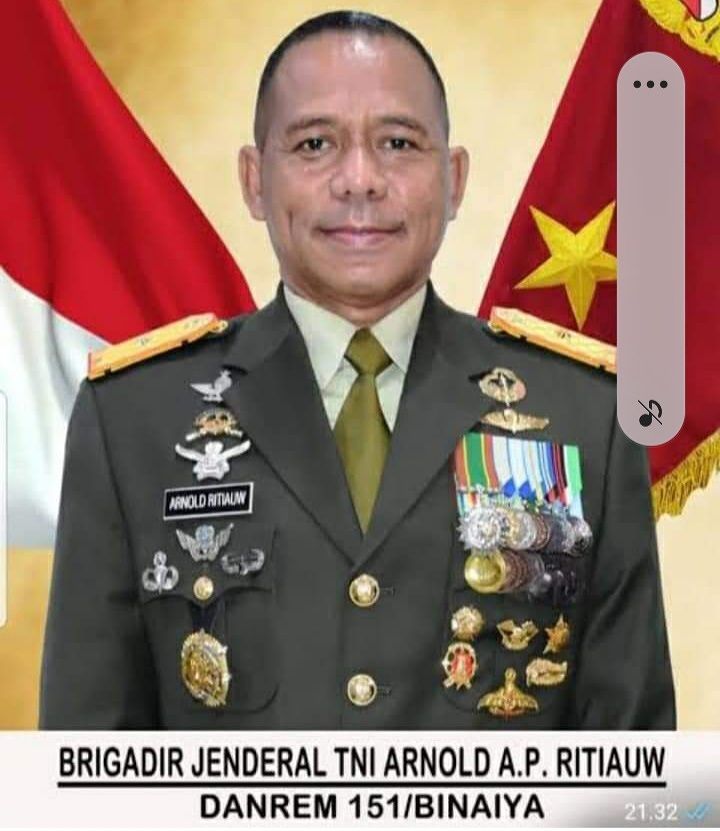 Danrem Binaiya Ajak DPD Granat Maluku Perangi Narkoba di Tubuh TNI