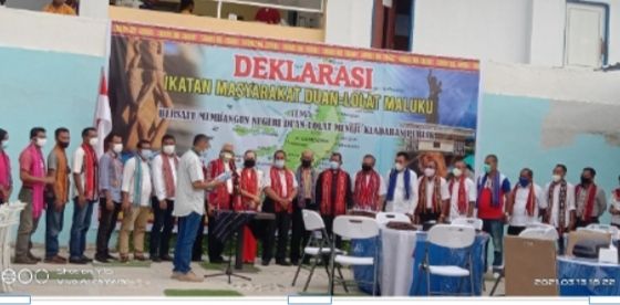 Warga Tanimbar Deklarasi Ikatan Masyarakat  Duan-Lolat Maluku-Satu Hati Bangun Tanimbar