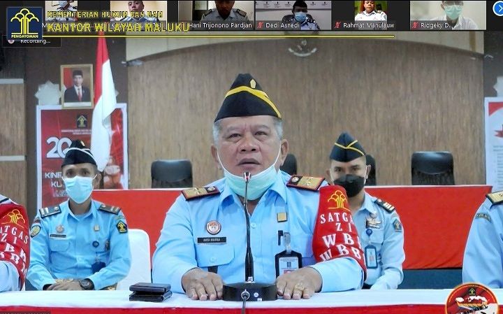 9 ORANG PEGAWAI KEMENKUMHAM MALUKU DAPAT PENHARGAAN DALAM BERINOVASI 