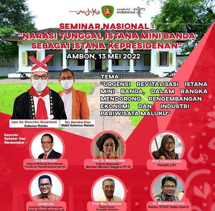 DISPAR GELAR SEMINAR ISTANA MINI BANDA-GUB MINTA HASIL KAJIAN MENYELURUH SM