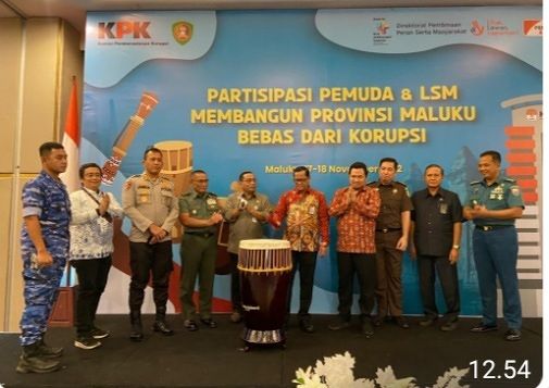 HUWAE BUKA BIMTEK YANG DIGELAR KPK BAGI PEMUDA DAN LSM