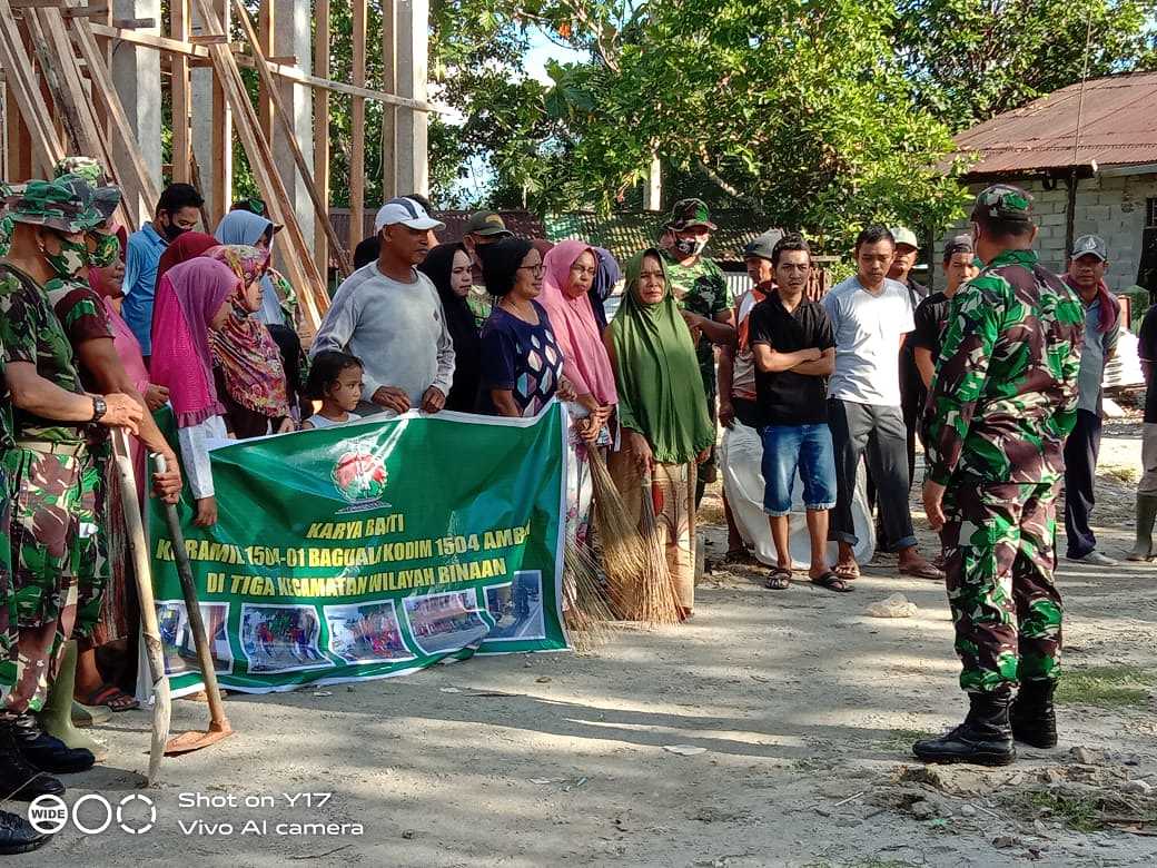 Danrem Sangat Punya Kepedulian Terhadap Keamanan dan Kondisi Alam di Wilayah Maluku