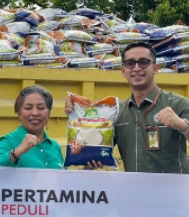 Pertamina Patra Niaga Regional Papua Maluku, Salurkan Bantuan 1000 Paket Sembako  Ke Maluku