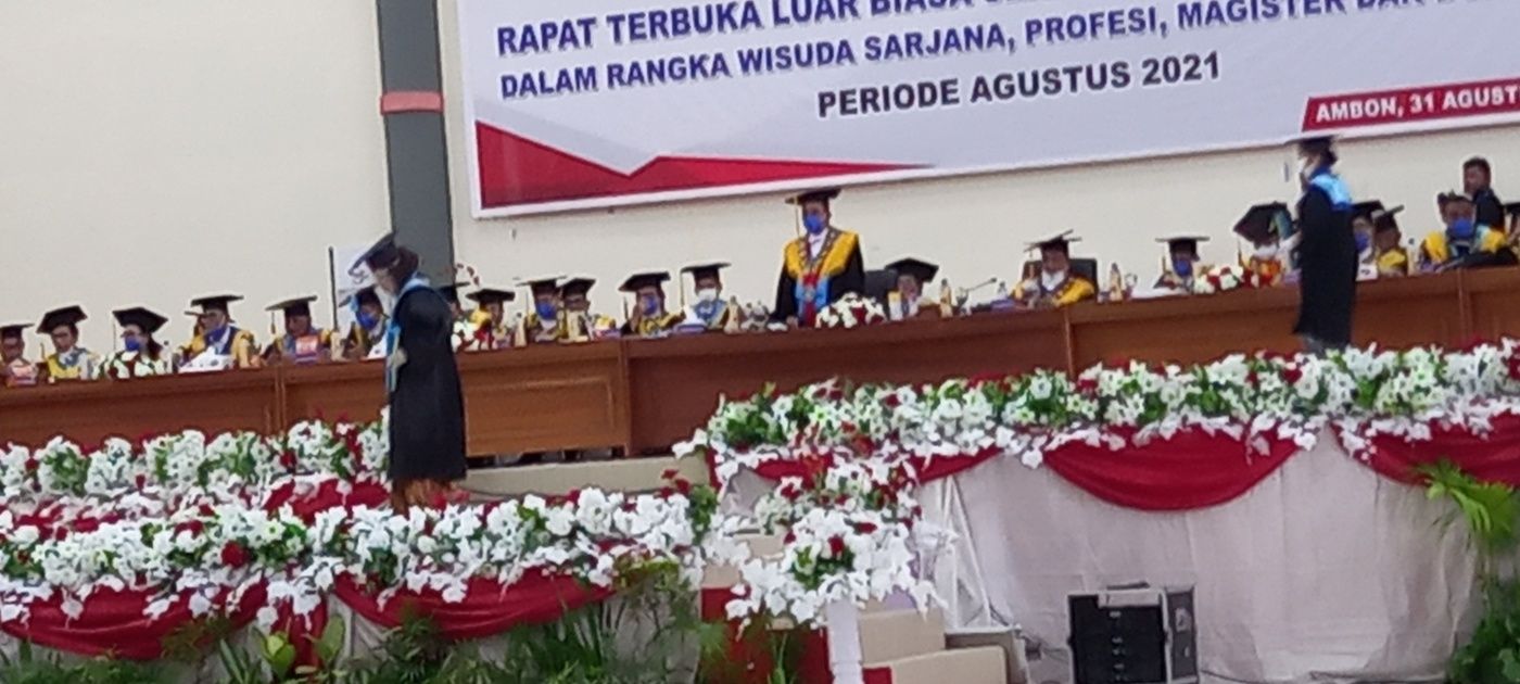 1056 Sarjana Unpatti Hari ini Diwisudakan-Gubernur Harap Berikan Kontribusi