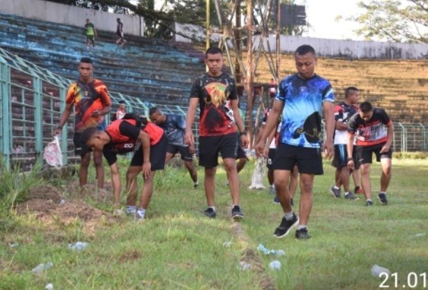 Ritiauw: Stadion Mandala Karpan  Aset Daerah  Harus  Dirawat Bersama.