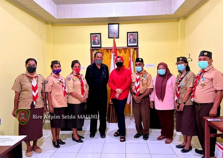 WI :  SANTUNI ANGGOTA PRAMUKA KORBAN KEBAKARAN 