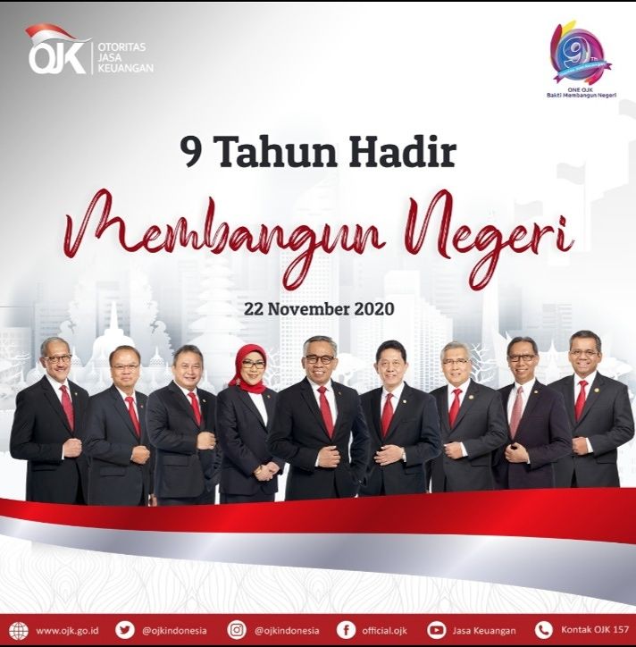 Hut ke-9 OJK, Tingkatkan Kepercayaan Masyarakat-Gelar Konser Amal Bantu Pelajar Terdampak Covid 19