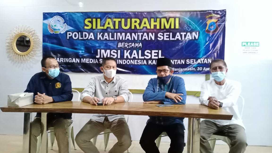 JMSI Kalsel Jalin Kerjasama/Silaturahmi,  Dit Intelkam Polda