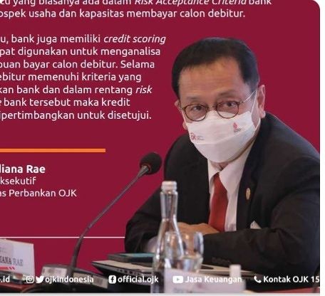 KREDIT BANK JADI PERHATIAN OJK KAJI KEKAYAAN INTELEKTUAN UNTUK RAYAKAN JEMINAN